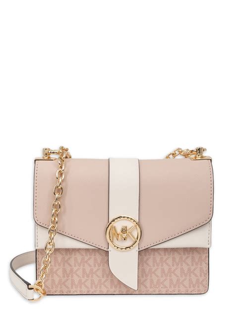 michael kors pink and white two color crossbody old style|Michael Kors purses outlet.